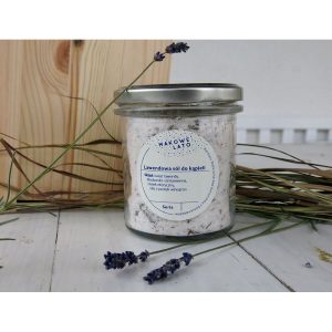 lawendowa sól do kąpieli